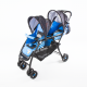 STROLLER FOR TWINS-BLUE