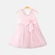 FANCY FROCK PINK BOW SHIMMER