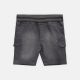 BOY SHORT GREY CARGO-STYLE DENIM