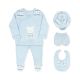 BABY BOY GIFT SET BLUE TEDDY