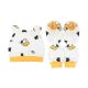 CAP SET YELLOW COW