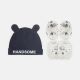 BABY CAP SET BLUE BEAR