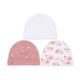 CAPS PK-3 PINK FLORAL & ELEPHANT