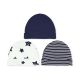 CAPS PK-3 NAVY STRIPES & STARS