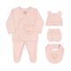 BABY GIRL GIFT SET PINK BUNNY HEART