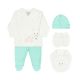 BABY GIRL GIFT SET TURQUOISE BEST FRIENDS