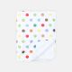 BLANKET MULTI COLORED POLKA DOTS