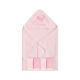 BATH TOWEL & FACE TOWEL PK-4 BABY PINK LOVE MOMMY WHALES