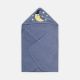 BATH TOWEL WITH FACE TOWEL BLUE MOON