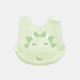 SILICONE BIB DINO GREEN