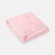 BLANKET PINK EMBOSSED CLOUDS