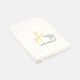 BLANKET WHITE ANIMAL EMBOSSED DOTTED