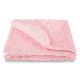 BLANKET PINK EMBOSSED STARS