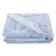 BLANKET BLUE EMBOSSED MOON