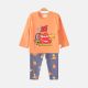 BOY NIGHT SUIT ORANGE SPORTS CAR