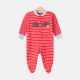 BOY ROMPER RED LITTLE BROTHER