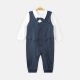 BOY ROMPER DOTTED WAIST COAT