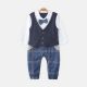 BOY ROMPER CLASSIC BLUE CHECK