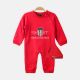 BOY ROMPER RED GANT