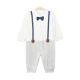 BOY ROMPER GREY GENTLEMAN