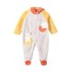 BOY ROMPER GREY WOOLEN HAPPY BEAR HOODED