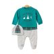 BOY ROMPER PARAKEET GREEN MOUNTAIN CLIMBER