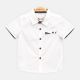 BOY SHIRT WHITE HALF-SLEEVE