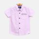 BOY SHIRT LILAC HALF-SLEEVE