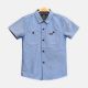 BOY SHIRT LIGHT BLUE SHORT-SLEEVE