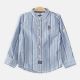 BOY SHIRT REGULAR FIT DOUBLE STRIPED