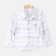 BOY SHIRT SKY BLUE STRIPED POCKET