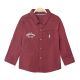 BOY SHIRT BURGUNDY POLO