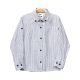 BOY SHIRT GREY STRIPED