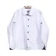 BOY SHIRT WHITE DOTTED