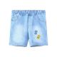 BOY SHORT ICE BLUE CAR PRINT