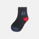 BOY SOCKS BLACK NUMBER