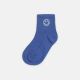 BOY SOCKS BLUE TEXTURE SMILEY