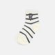 BOY SOCKS WHITE ZEBRA STYLE