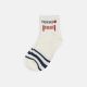 BOY SOCKS CREAM TENNIS