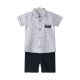 BOY SUIT BLUE CHECKERED