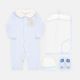 BABY BOYS SUIT SET SKY BLUE BEAR