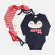 BOY BODY SUIT PK-3 BLUE PENGUIN