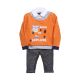 BOY SUIT W/SWEATER ORANGE BORN TO EXPLORE