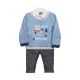 BOY SUIT W/SWEATER BLUE BORN TO EXPLORE