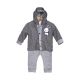 BOY SUIT WHITE HELLO RABBIT! HOODED