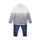 BOY SUIT STONE BLUE STRIPES