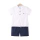 BOY SUIT WHITE PRINTED
