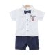 BOY SUIT WHITE PRINTED
