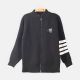 BOY SWEATER BLACK FULL ZIP