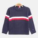 BOY SWEATER NAVY BLUE CREW NECK